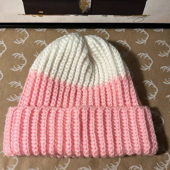 Hand Crafted Accessories - Pink Winter Hat handcrafted